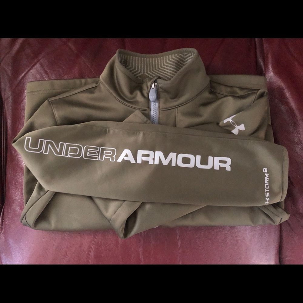 Under Armour Cold Gear Jacket Size L Youth